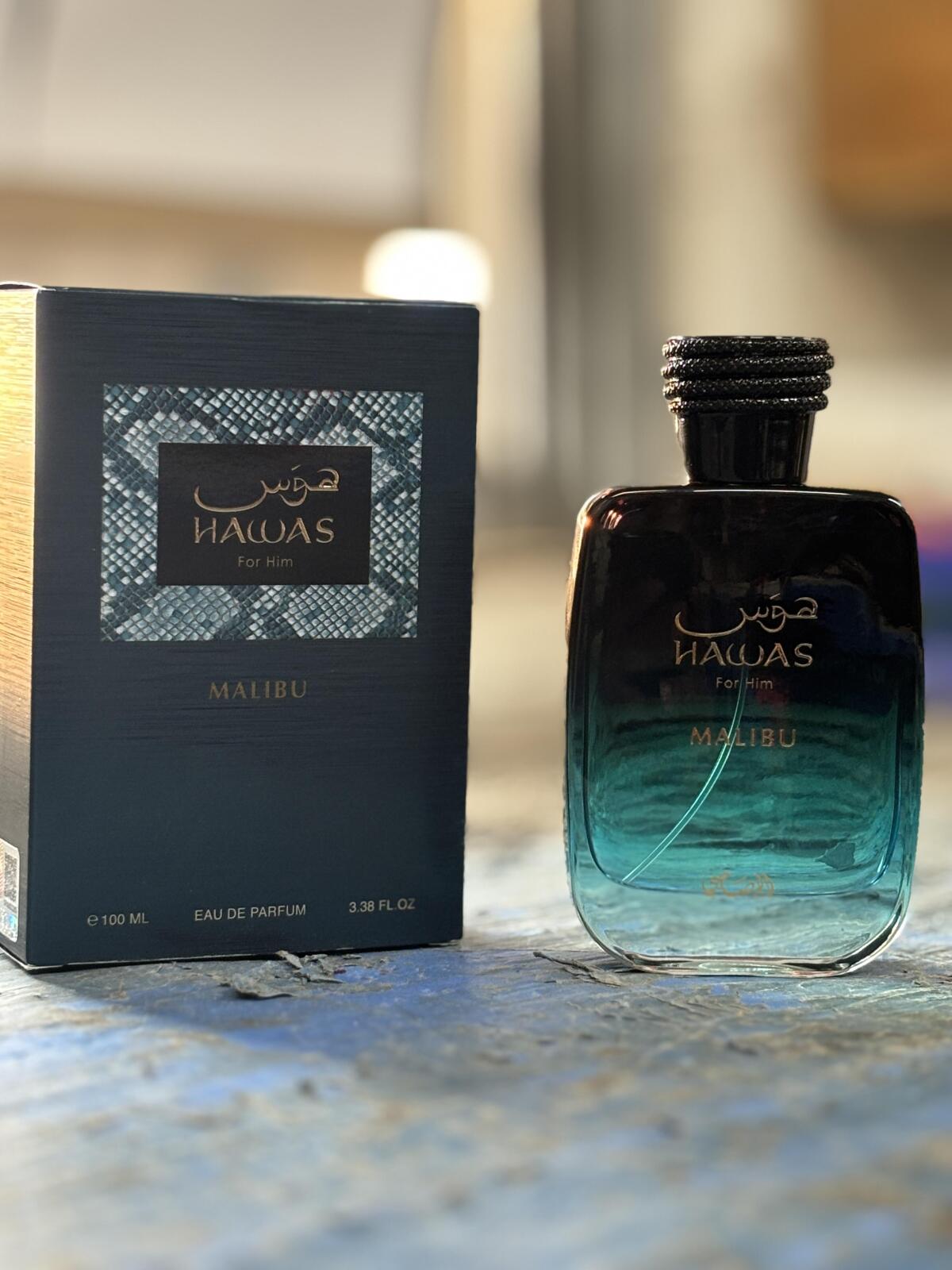 Rasasi Hawas Malibu For Him ED - đánh giá và giá Perfume Fragrance Concentration
