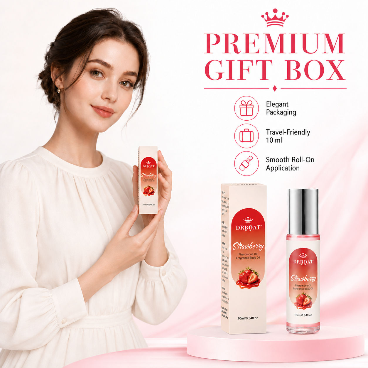 Strawberry Roll-On Perfume Oil - đánh giá và giá Perfume Fragrance Oil